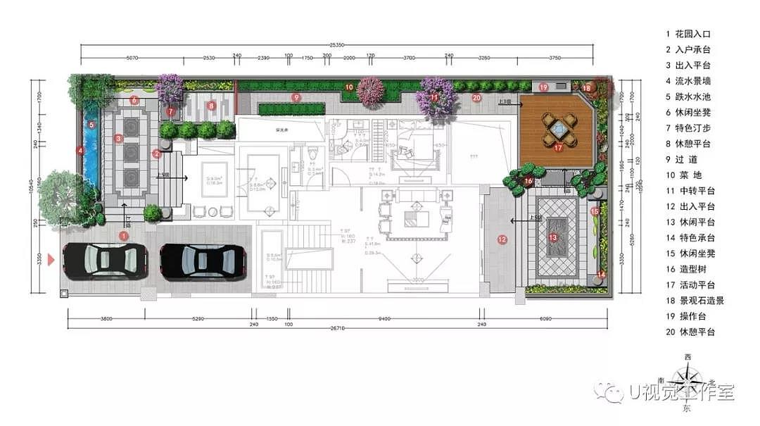 别墅花园设计（图ZMjA5MjU2NjY0） - 景观设计 - 站酷设计师Z34351419原创素材 - 站酷ZCOOL