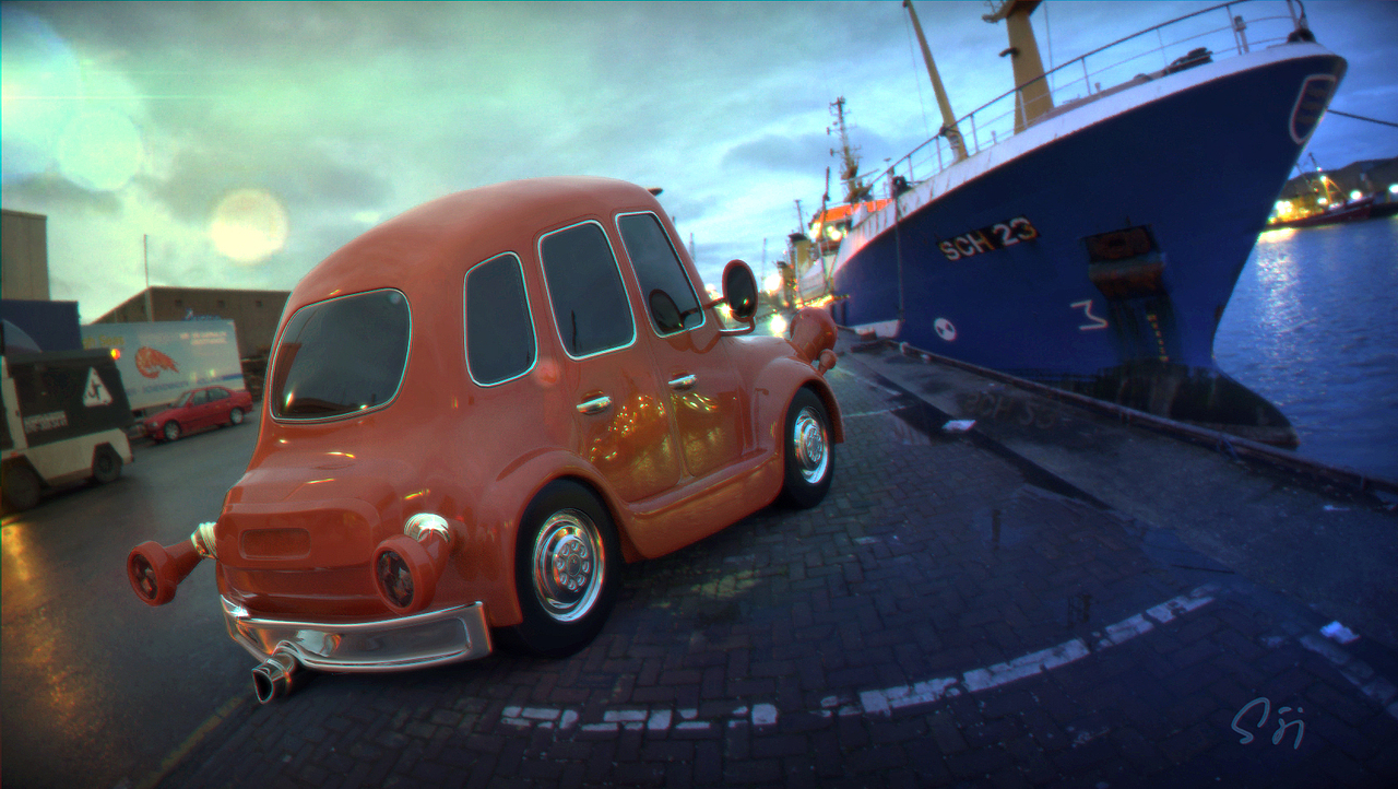 阶段汽车作品总结 附：短片（图ZMTAyMzk3MTI=） - 机械/交通 - 站酷设计师_海绵身上好多洞原创素材 - 站酷ZCOOL