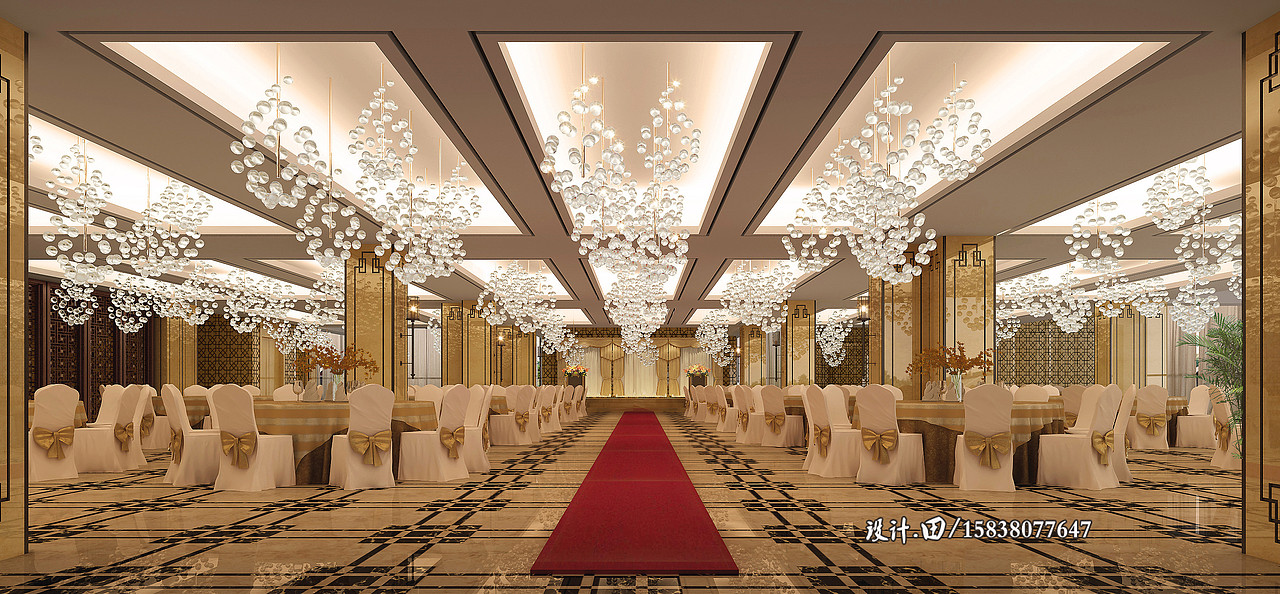 郑州花好月圆婚庆酒店设计—专业婚庆婚礼酒店设计公司