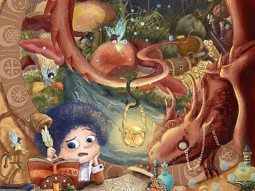 封面项目插画的制作