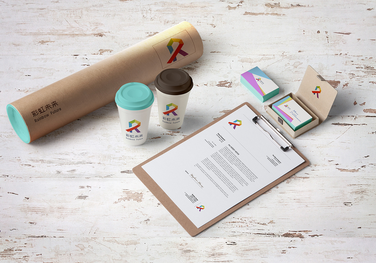 彩虹未来VI设计（图ZMTM5Njg0MDcy） - 品牌 - 站酷设计师Z35362890原创素材 - 站酷ZCOOL