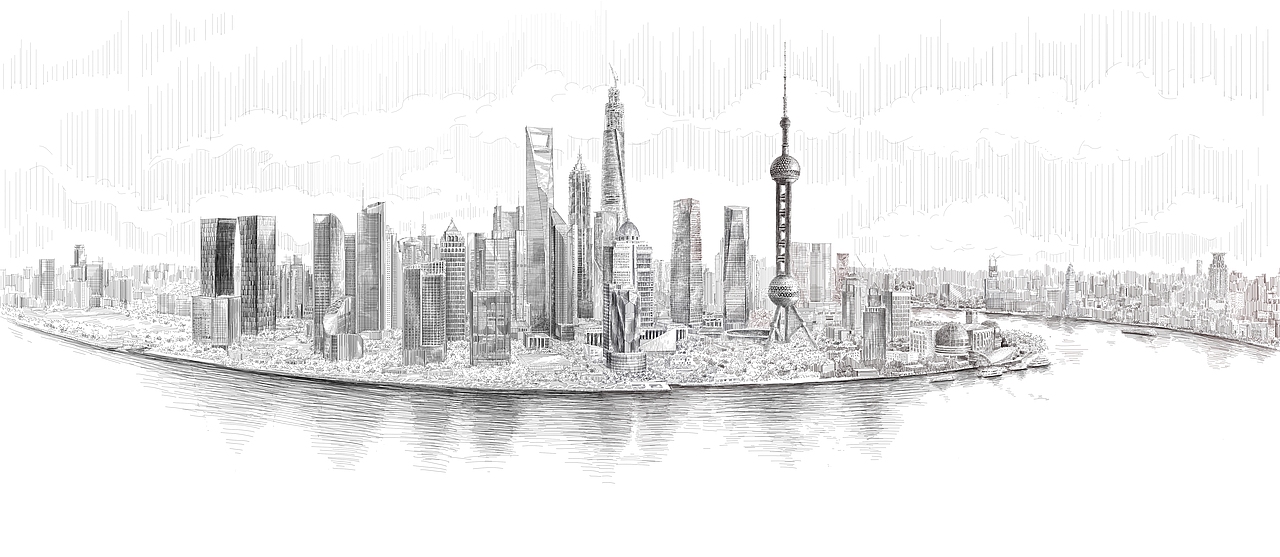 绘上海（图ZMjQ1NzM1MjI4） - 绘画 - 站酷设计师李汝松原创素材 - 站酷ZCOOL