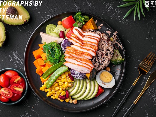 美食拍摄丨健康轻食减脂餐x空匠摄影