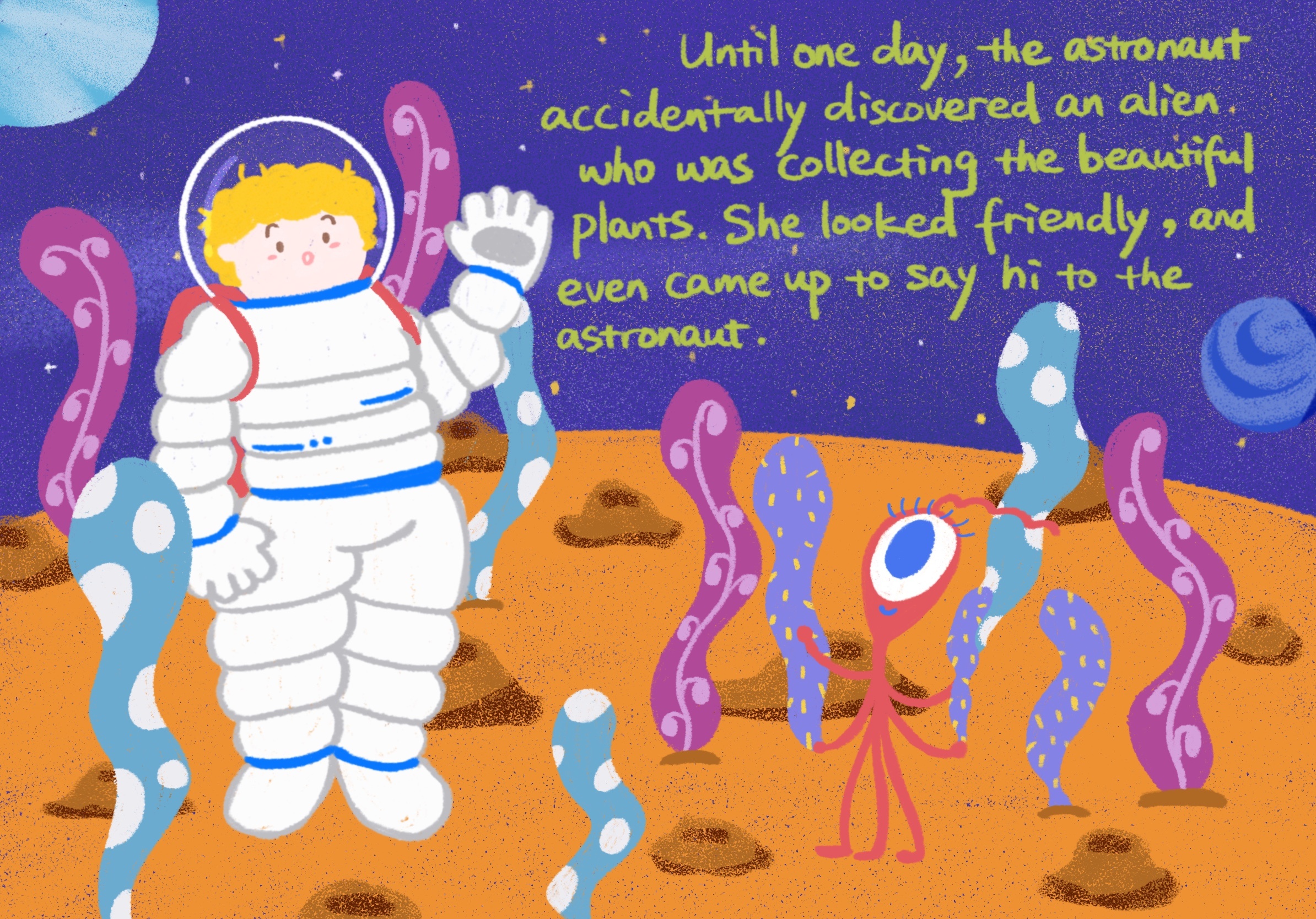外星人课堂|插画|儿童插画|迈克尔太行 - 原创作品 - 站酷 (ZCOOL)