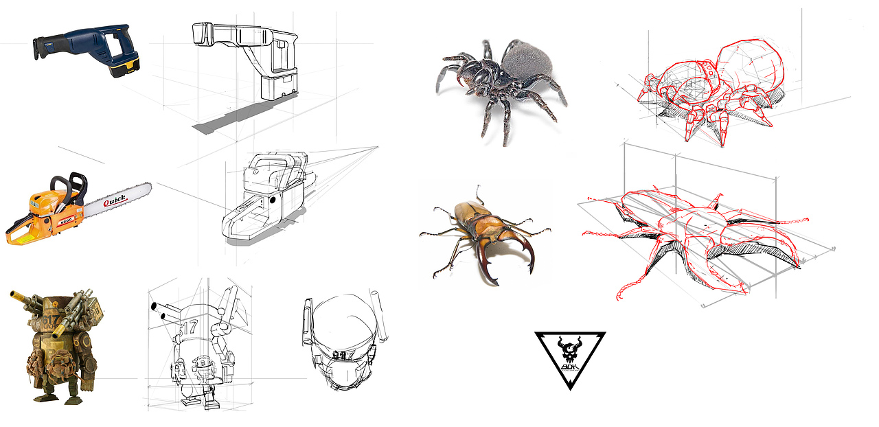 结构练习（图ZODcxNTU4NzI=） - 创作习作 - 站酷设计师a阿猪原创素材 - 站酷ZCOOL