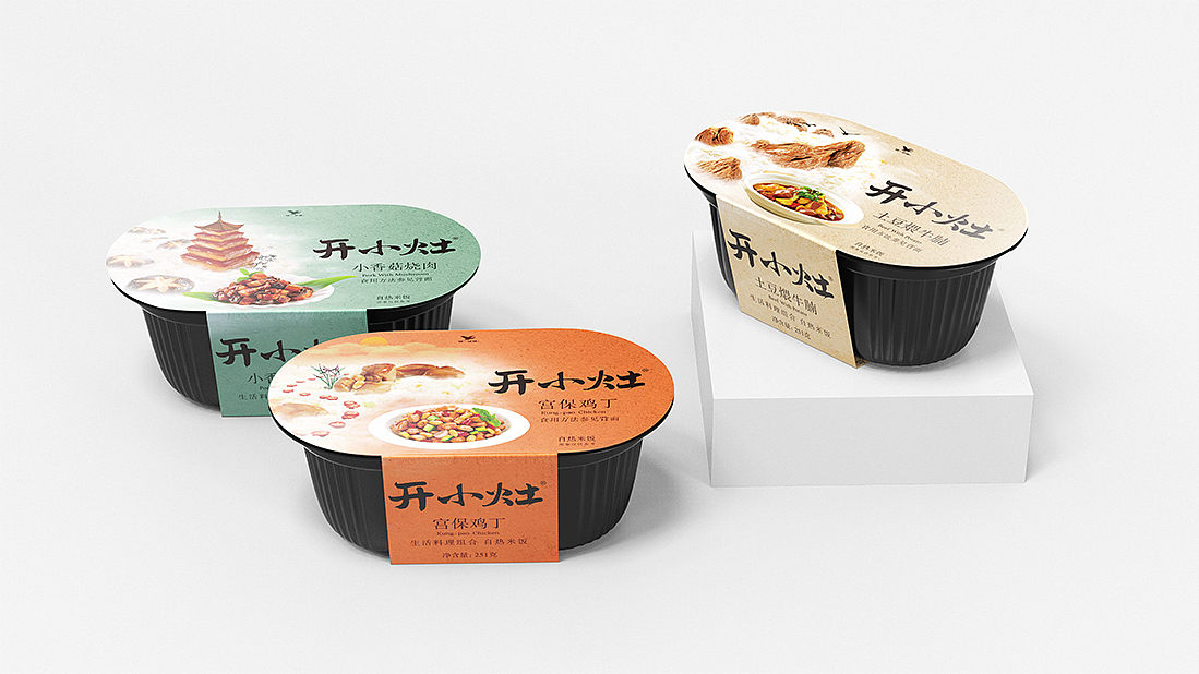 开小灶自热米饭 “美好田园”生活料理（图ZMTc0Njk0NDU2） - 其他工业/产品 - 站酷设计师热浪设计创新原创素材 - 站酷ZCOOL