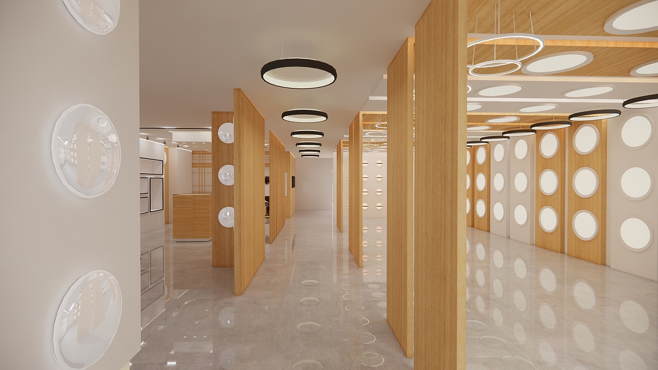 凌典灯饰展厅设计