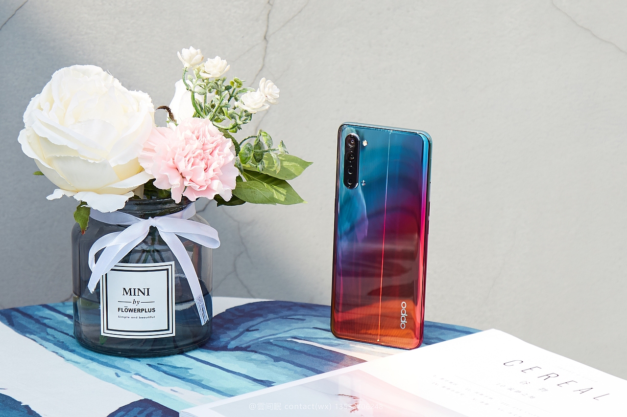 oppo reno3 手机 日出印象 清新场景图