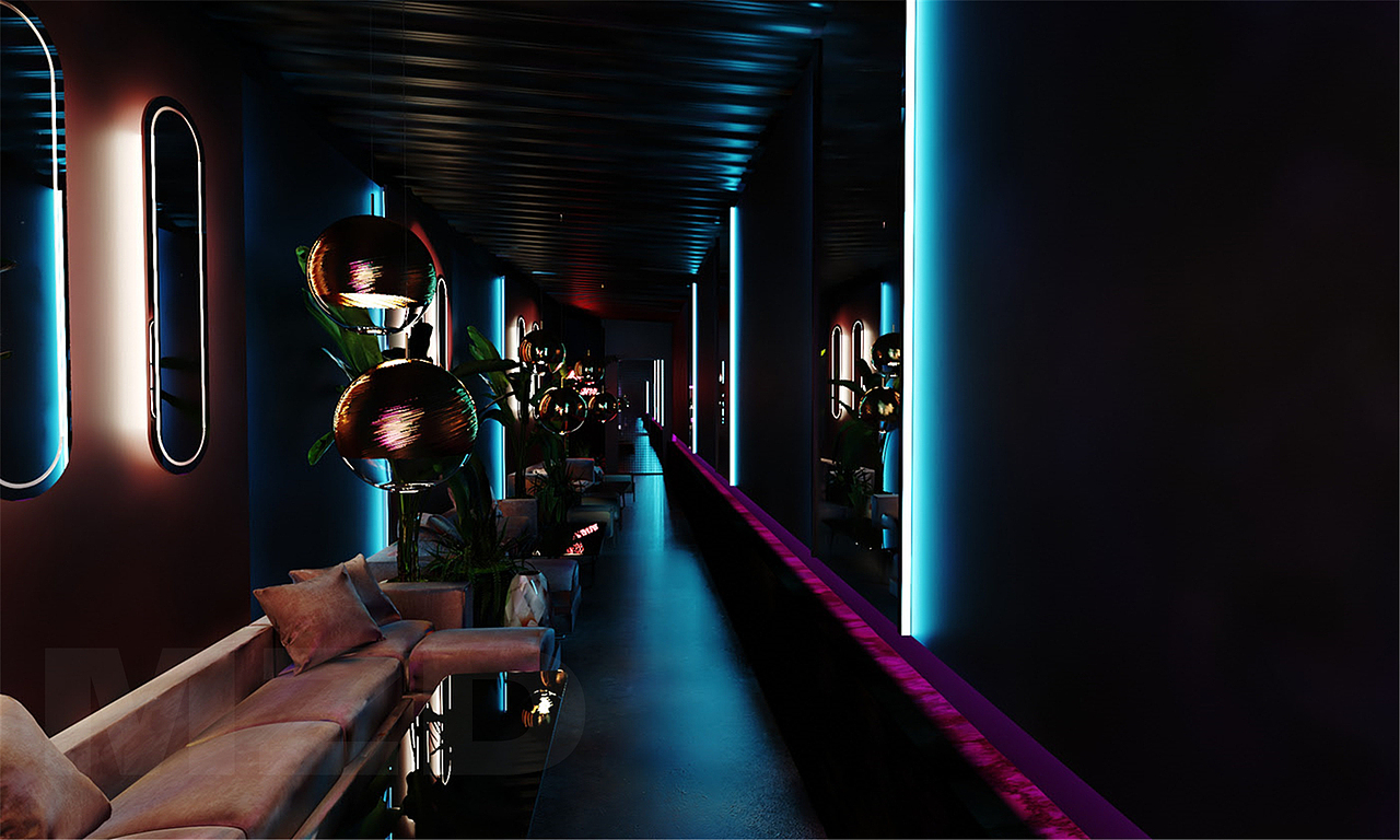 ash水烟酒吧设计|专业酒吧设计_成都夜店酒吧设计-站酷zcool