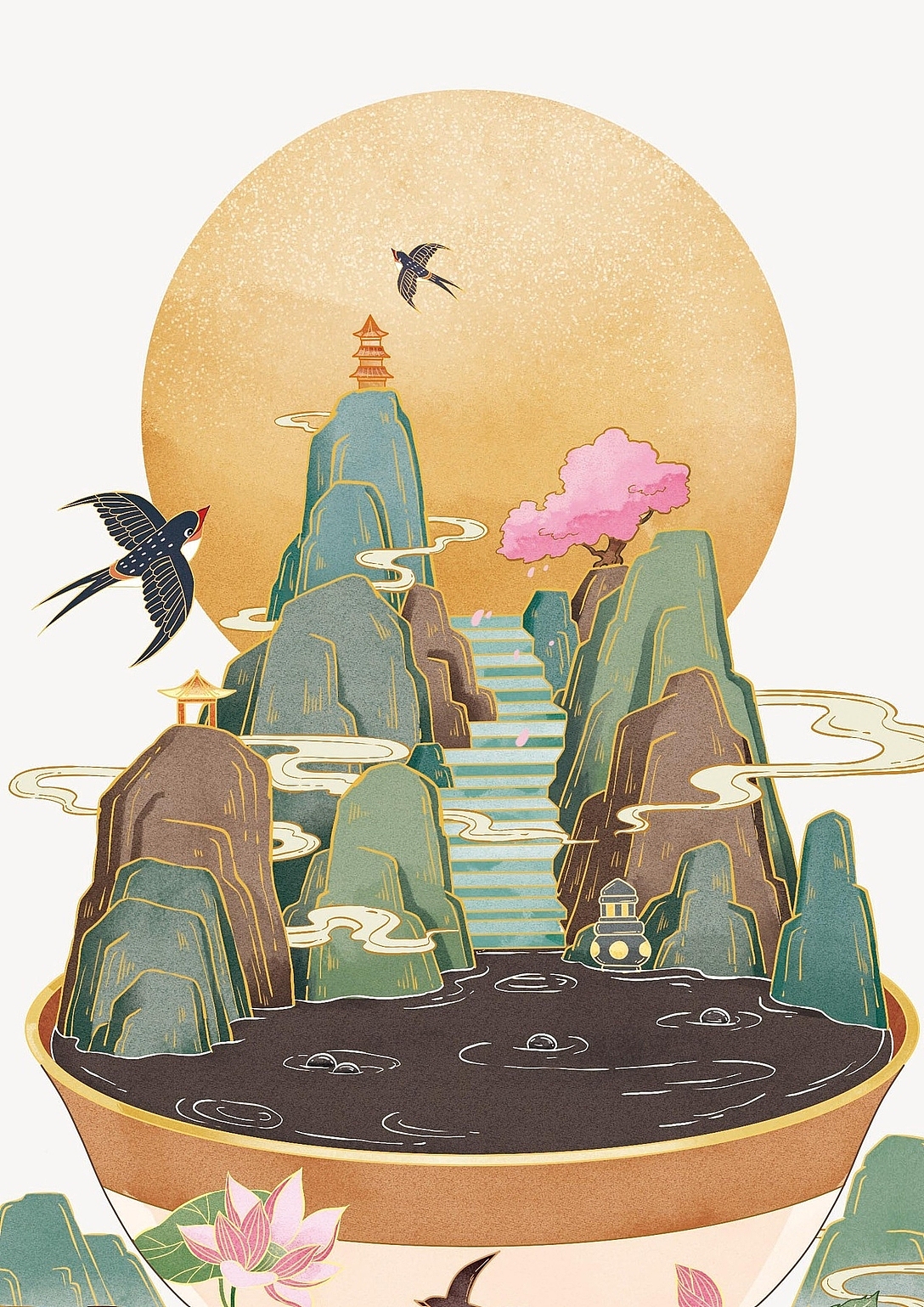 民俗产品插画（图ZMjgyMjY1NDky） - 创作习作 - 站酷设计师奇諾原创素材 - 站酷ZCOOL