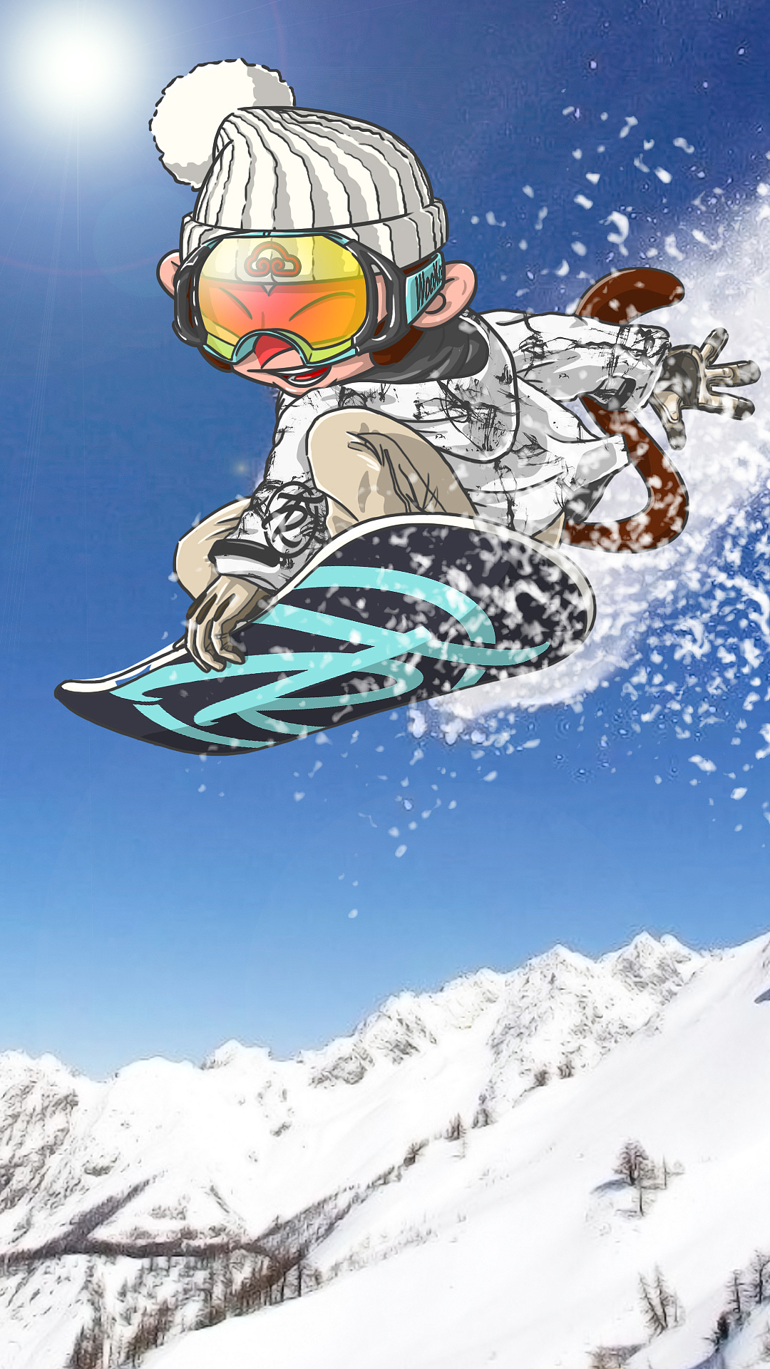 悟小帅单板滑雪版