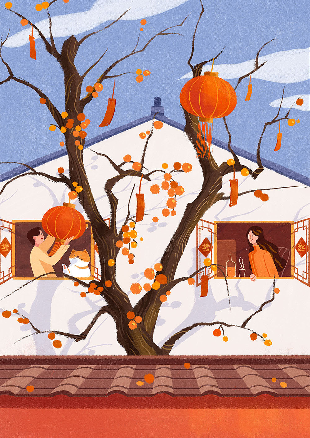 我的生活 | 季节插画练习合集