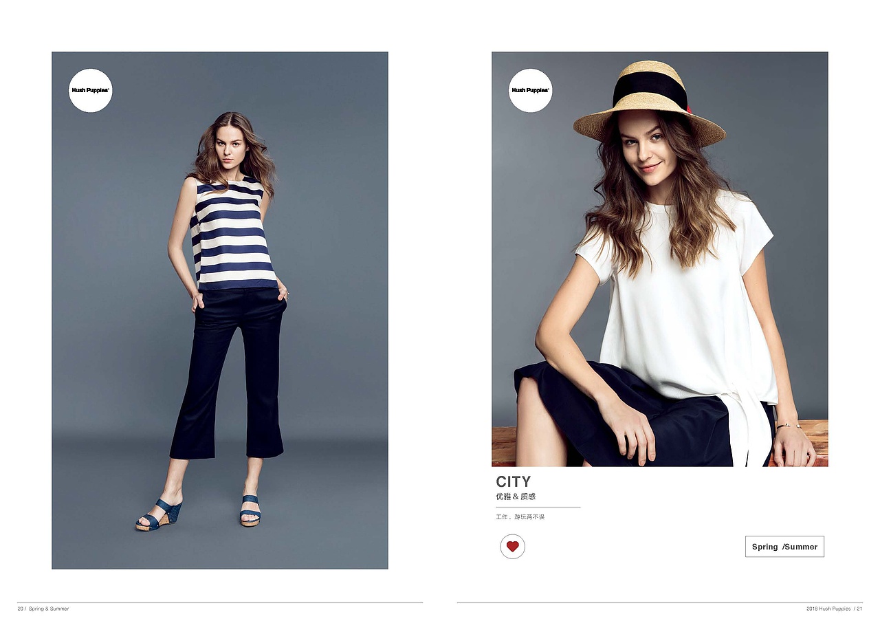 18SS Hush Puppies 暇步士品牌画册