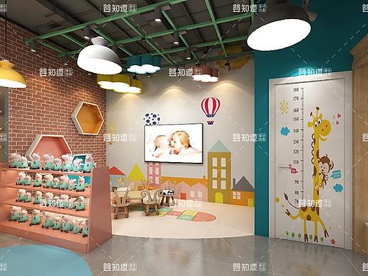 潮州孕婴店铺装修设计-婴知道设计图