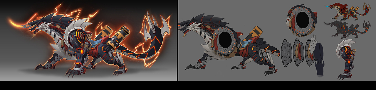 一些小动物（图ZMjE4ODA2MDY0） - 游戏原画 - 站酷设计师SAINT_D原创素材 - 站酷ZCOOL