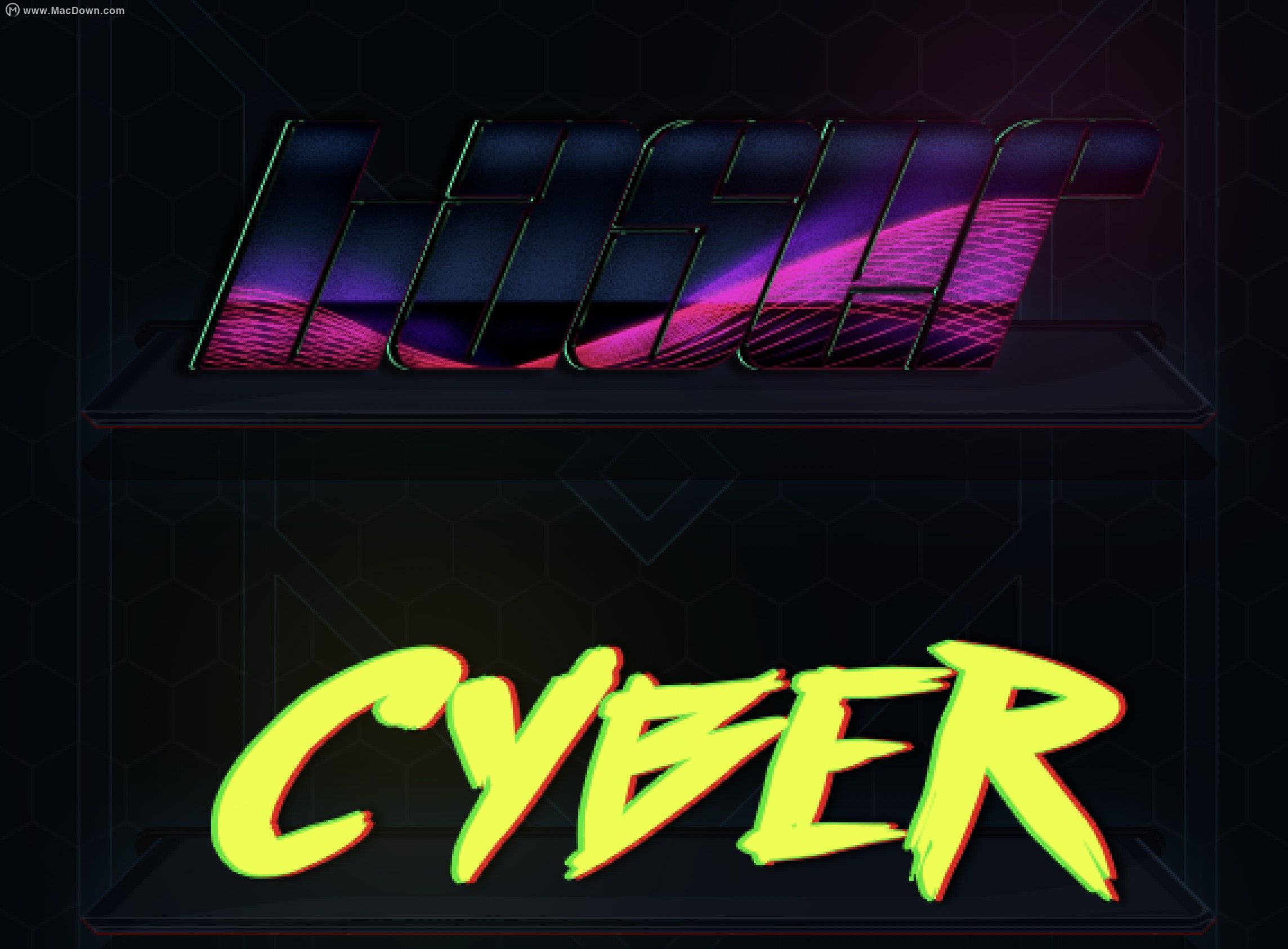 7款机械朋克文字效果ps样式|其他|资讯|醉舞千年杯莫停 - 原创文章