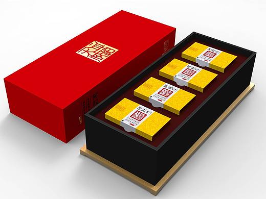 国宝阿胶-百年堂-血珀天胶形象产品包装设计