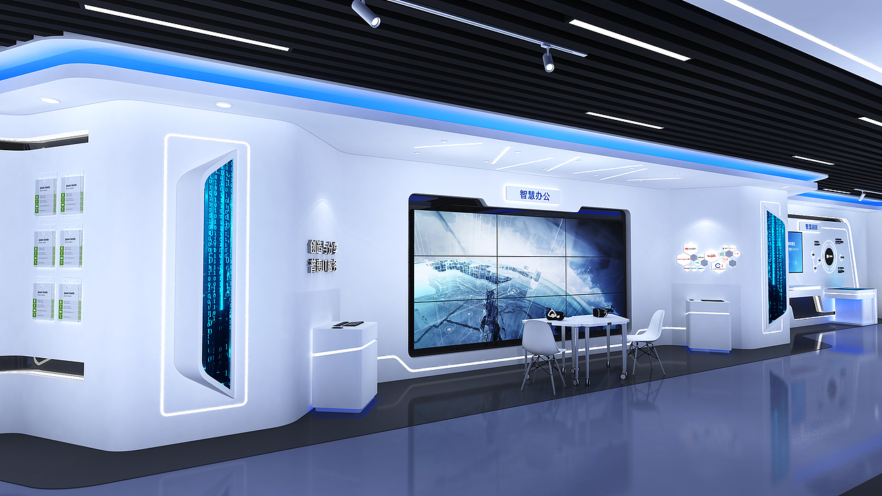 中软集团展厅（图ZMjk0MTk0ODgw） - 建筑/空间 - 站酷设计师赵文强123456原创素材 - 站酷ZCOOL