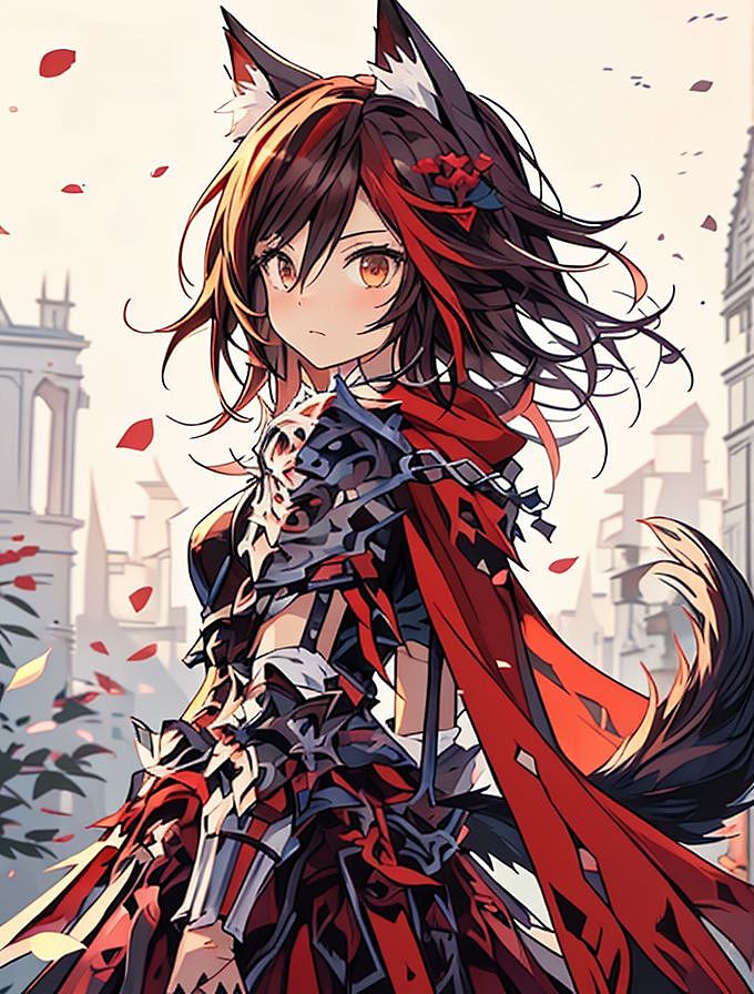 貓耳勇者（圖ZMzYwMjE0MjY4） - AI作品 - 站酷設(shè)計師Ai攝影喵原創(chuàng)素材 - 站酷ZCOOL