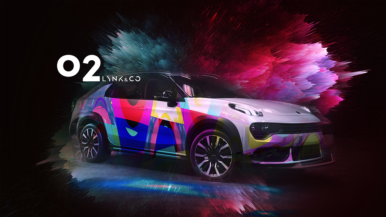 领克02车机壁纸|平面|图案|jackwang818_原创作品-站酷zcool