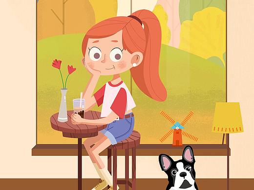 插画练习（个人主页-ZMjk3OTU3NjA=） - 创作习作 - 站酷设计师王叶子原创素材 - 站酷ZCOOL