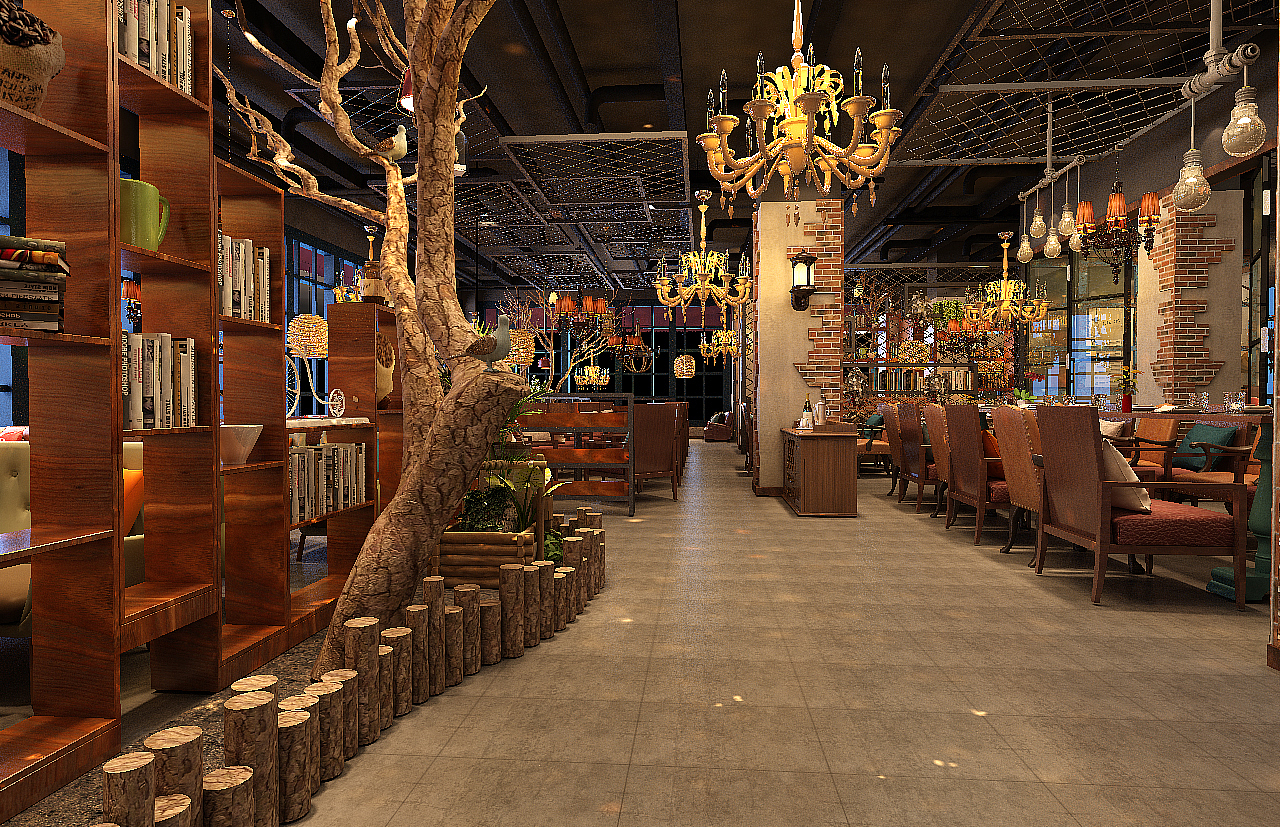 咖啡馆装潢设计|沈阳咖啡厅装修|咖啡馆设计主题