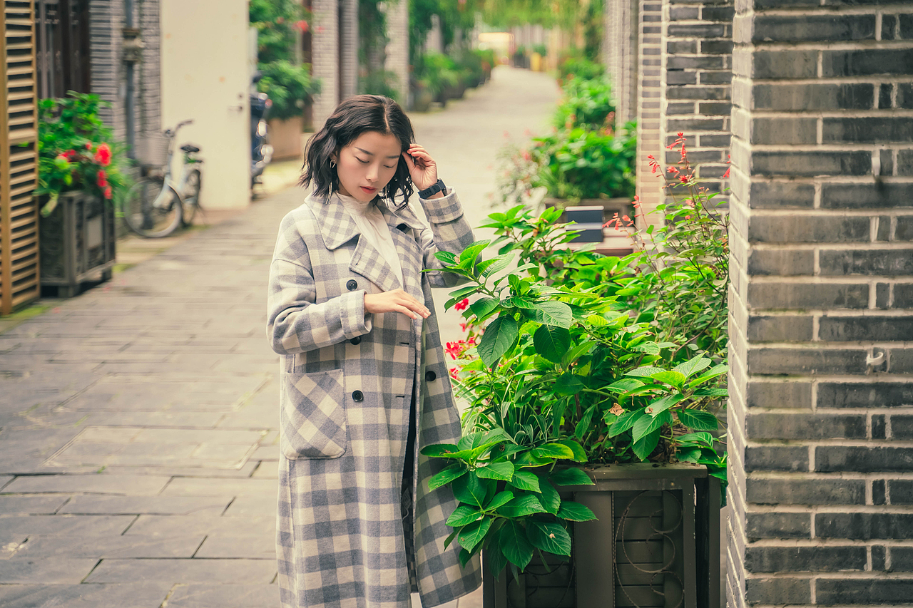 记安仁古镇阳光明媚的一天