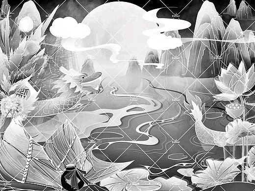 端午插画|国潮|原创