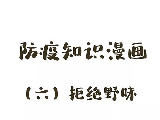 【防疫漫画第⑥期】对滥食野生动物说不！（个人主页-ZNDMwMTI4MjQ=） - 商业插画 - 站酷设计师阿漾漾原创素材 - 站酷ZCOOL