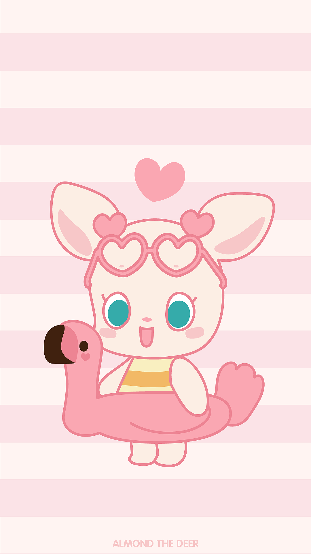 小鹿杏仁儿可爱手机壁纸