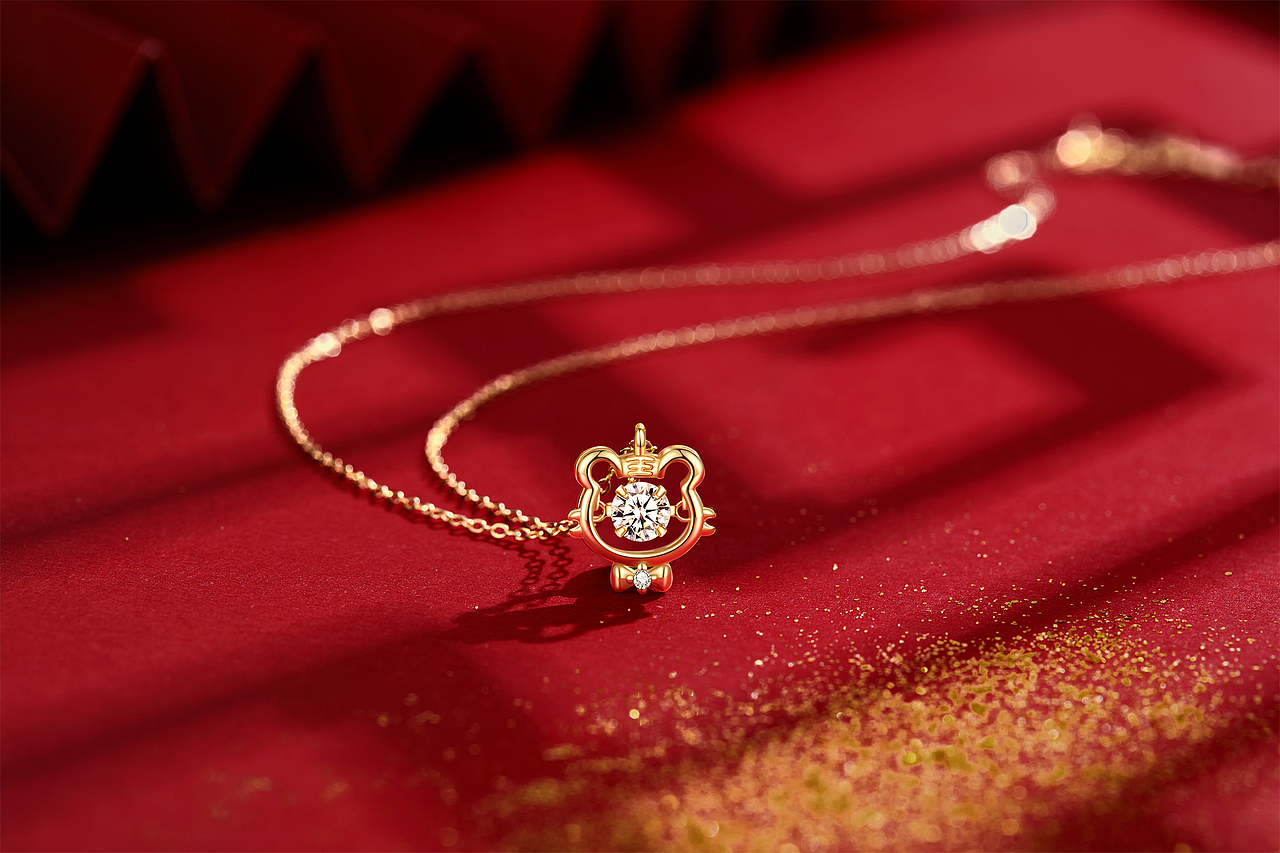 【首饰精修】虎年系列氛围场景图