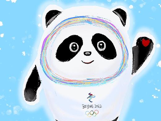 冰墩墩（個人主頁-ZNTc4NDgzOTI=） - 創(chuàng)作習作 - 站酷設計師我不騎杜卡迪原創(chuàng)素材 - 站酷ZCOOL