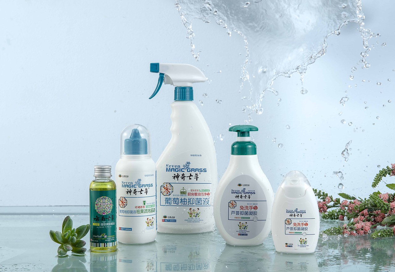 神奇七草洗护用品