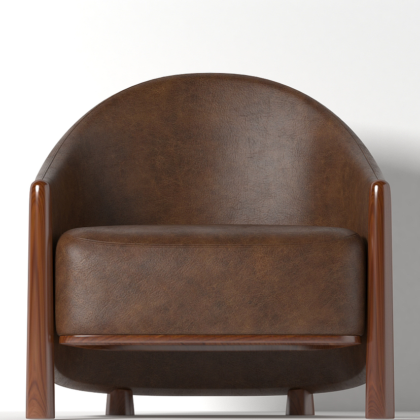 休闲椅建模与渲染(No:HL003)