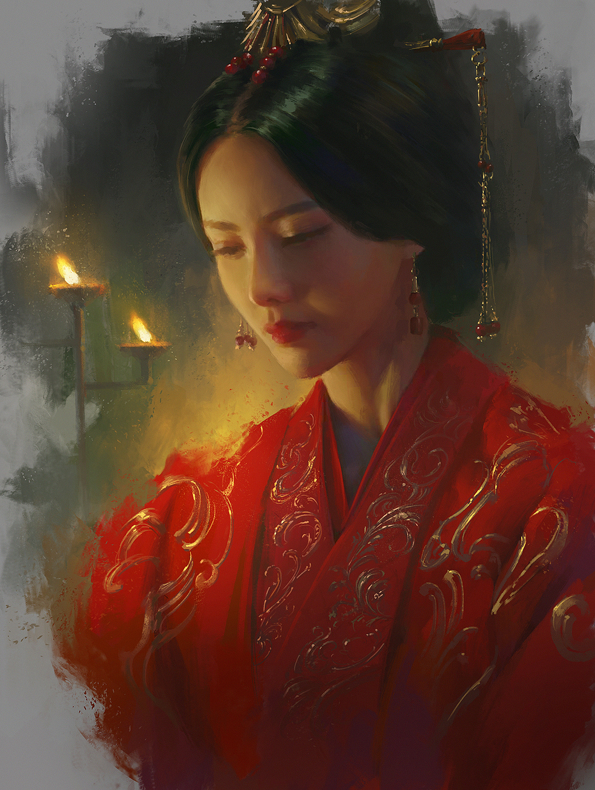 致《军师联盟》中的最美女神 甄宓 张芷溪