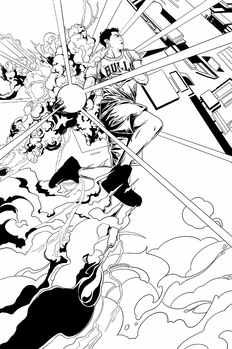 NBA - 创造传奇海报（图ZMjI2NjYwMzcy） - 商业插画 - 站酷设计师LANDS兰斯原创素材 - 站酷ZCOOL