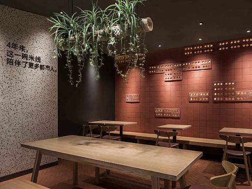 餐厅设计丨云味馆，陪伴了1200万城市人的米线店