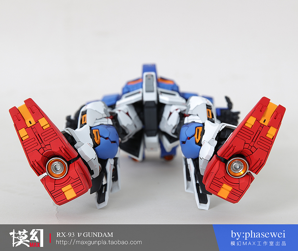 [模幻MAX]MG RX-93 卡牛高达+无x维度改件（图ZODgyMzMwMDg=） - 手办/模玩 - 站酷设计师phasewei原创素材 - 站酷ZCOOL