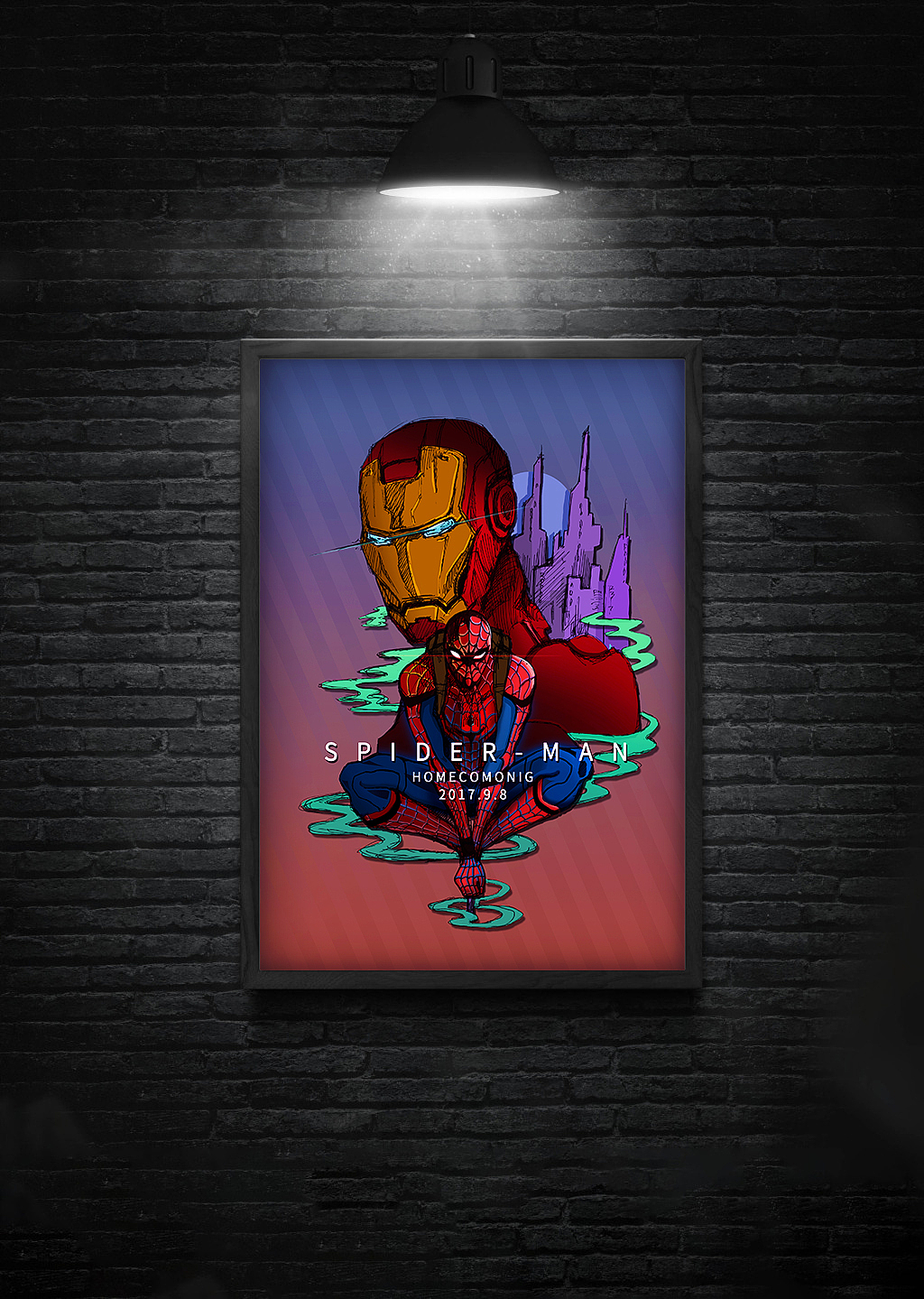 蜘蛛侠 英雄归来（图ZOTExMTc5MTY=） - 商业插画 - 站酷设计师CCFFGGGG原创素材 - 站酷ZCOOL