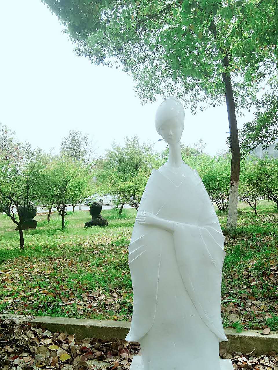 名人肖像《李清照》的创作历程（图ZNzU2NDQ3NzY=） - 雕塑 - 站酷设计师屋塔星原创素材 - 站酷ZCOOL