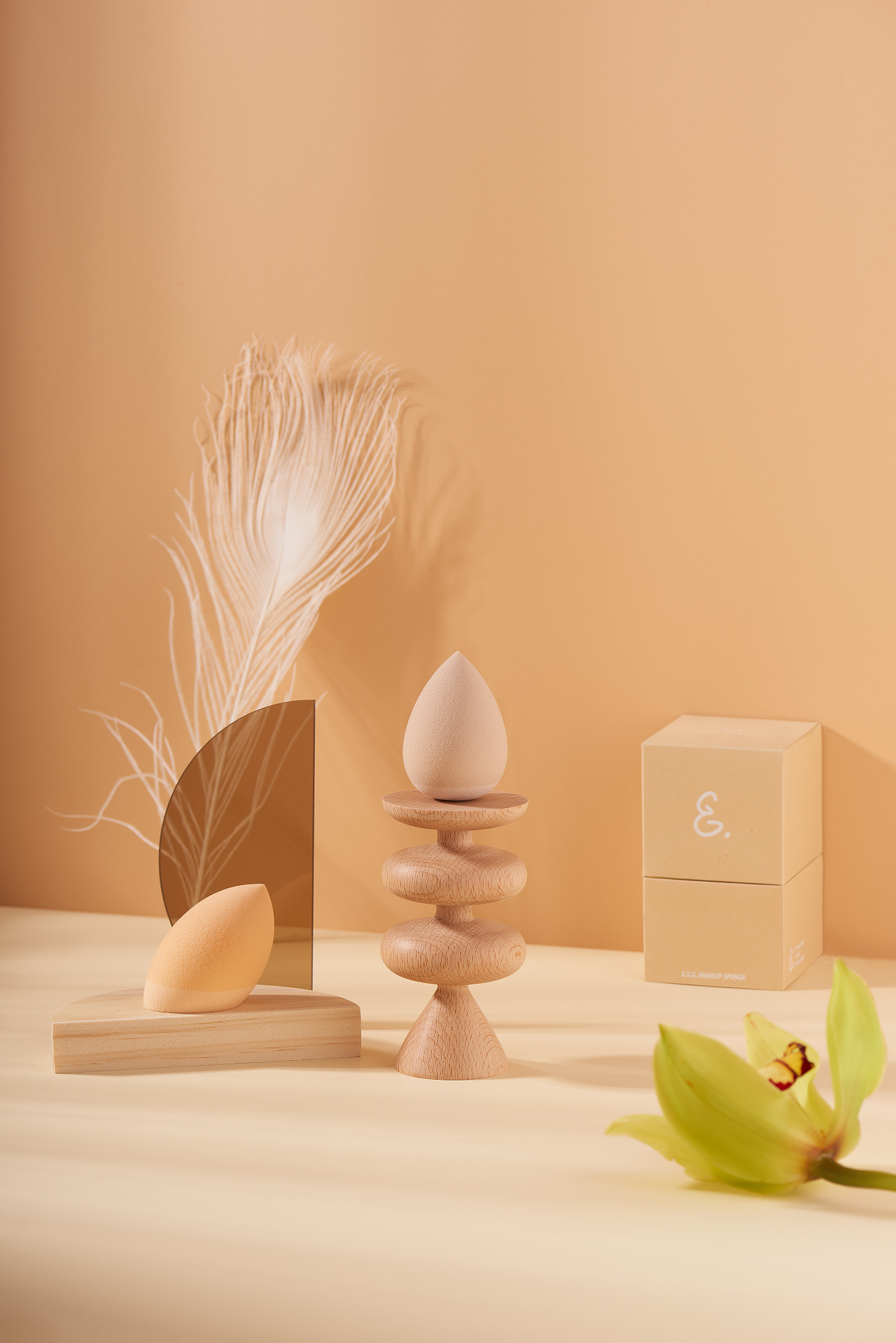 花开花落/美妆蛋产品创意摄影|摄影|产品摄影|文勤wenqin - 原创作品