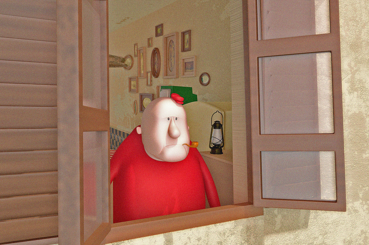 《回忆积木小屋》二维转三维练习（图ZMjgxNTIyNTgw） - 动画/影视 - 站酷设计师黄七原创素材 - 站酷ZCOOL