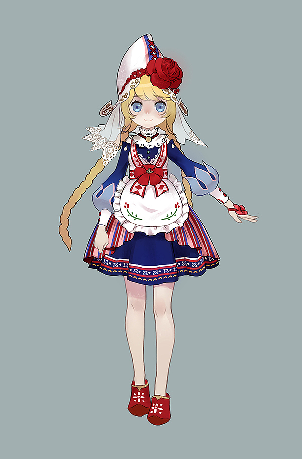 小姑娘的服装练习（图ZNzk1MjE1NDA=） - 创作习作 - 站酷设计师Bunnie原创素材 - 站酷ZCOOL