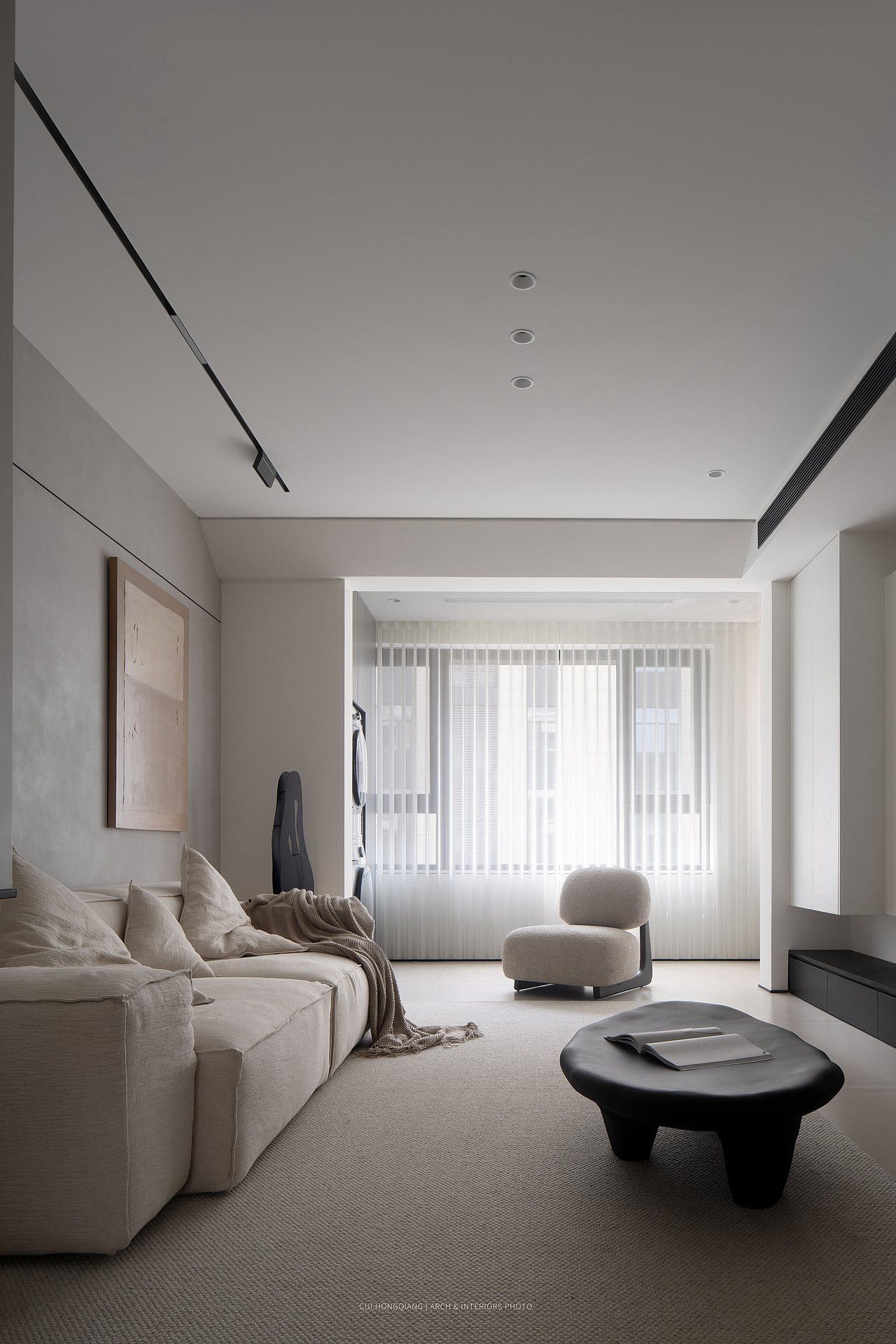 私宅空间设计实景 | 学林府小户型125室内摄影