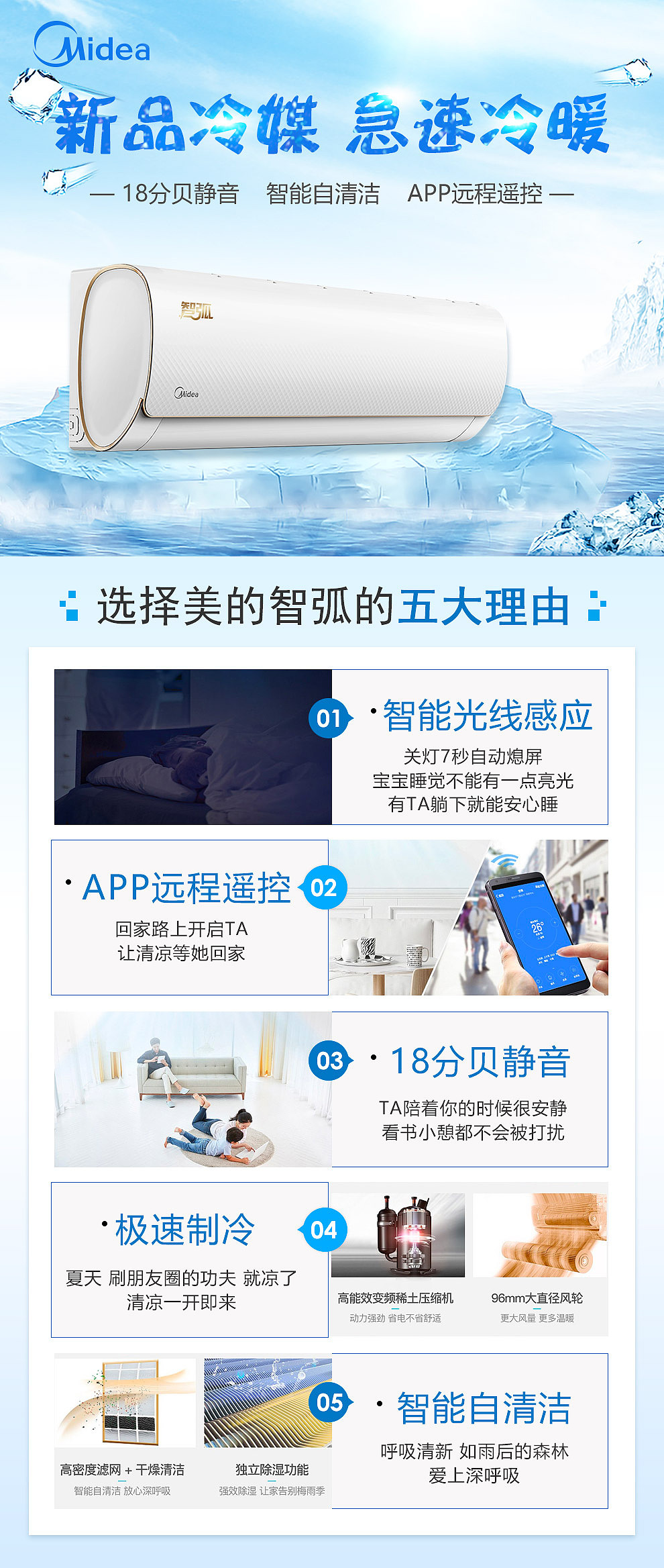 空调海报 卖点详情（图ZMTcwMDY5Mzg0） - 电商 - 站酷设计师傲娇敏児原创素材 - 站酷ZCOOL
