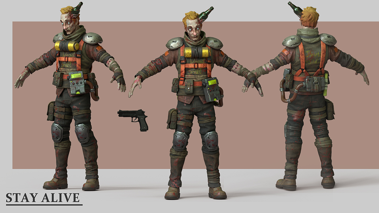 丧尸题材角色测试