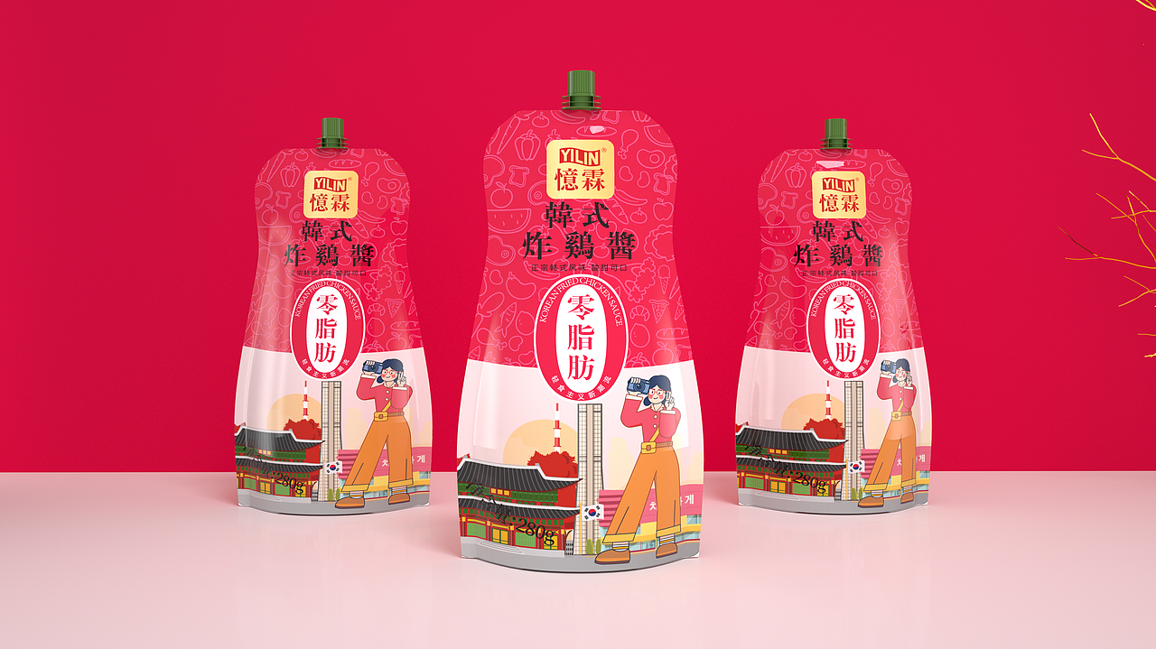 广州憶霖:酱料包装设计