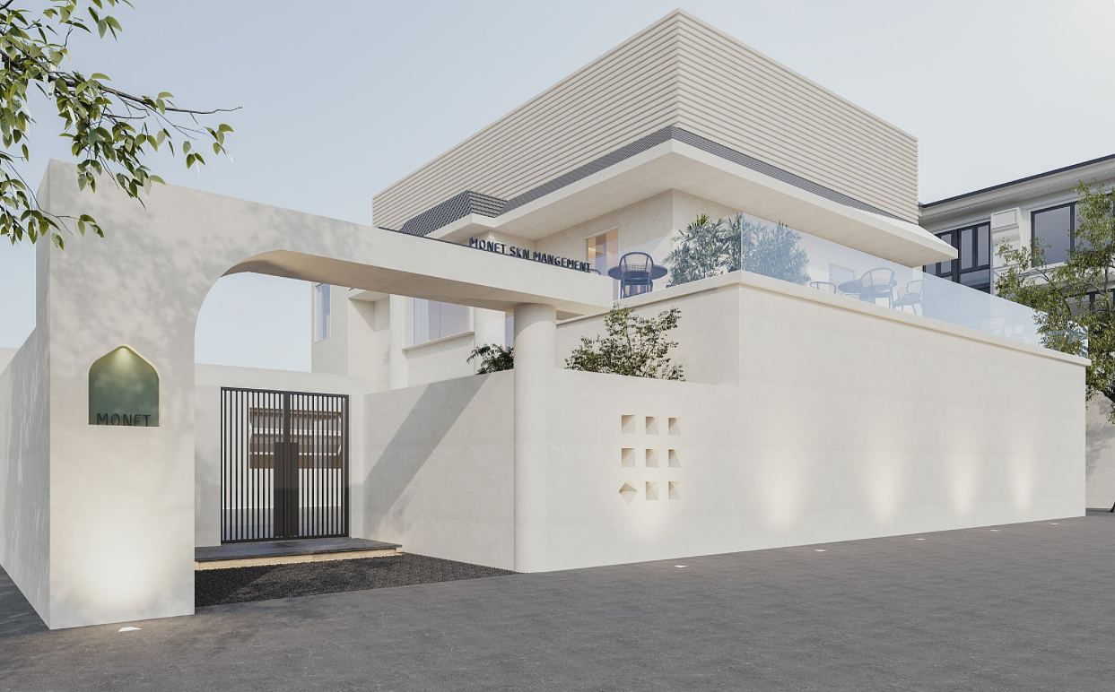 弧形曲线美容院