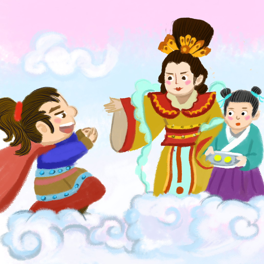 【儿插】民俗-中秋节（图ZMjI2MjAxNzM2） - 儿童插画 - 站酷设计师宝之绘画世界原创素材 - 站酷ZCOOL