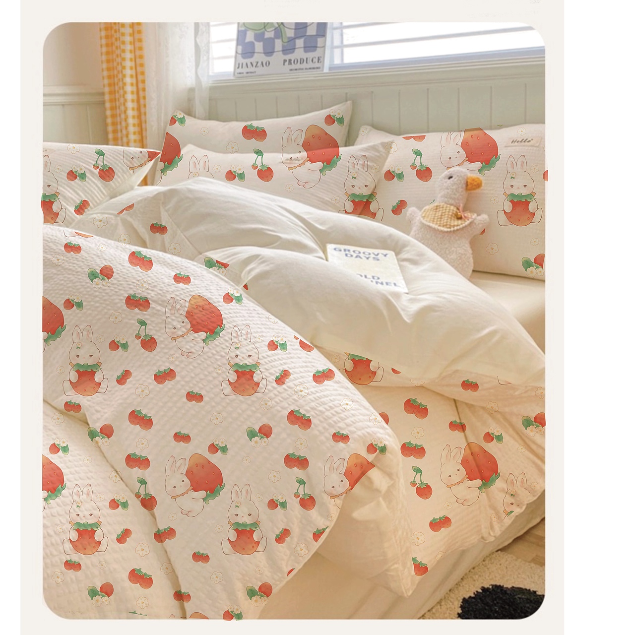 草莓兔兔（图ZMzcyNjA4MDYw） - 商业插画 - 站酷设计师冉冉绘插画原创素材 - 站酷ZCOOL